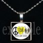 PEACE LOVE RAMS RUCKEL RAMS Team Mascot Pendant or Keychain
