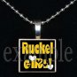 RUCKEL RAMS GIRL Team Mascot Pendant Necklace or Keychain