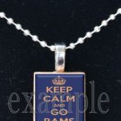 RAMS Blue, Gold & White Team Mascot Pendant Choices