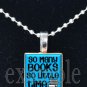 BOOK CLUB Reading Wine Drinking Scrabble Tile Pendant Necklace Charm Key-chain