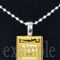 BOOK CLUB Reading Wine Drinking Scrabble Tile Pendant Necklace Charm Key-chain