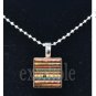 BOOK CLUB Reading Wine Drinking Scrabble Tile Pendant Necklace Charm Key-chain