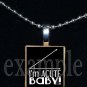 IM ACUTE BABY Scrabble Necklace Pendant Charm Key-chain Gift