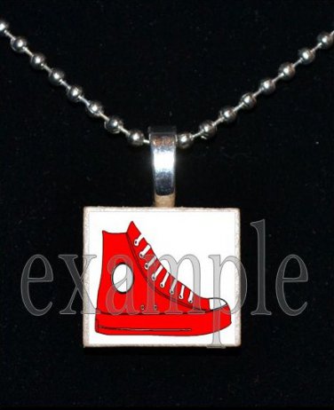 Nerd Geek Smart Math Science Scrabble Necklace Pendant Charm Key-chain Gift