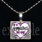 Gymnastics Mom GYM Team Scrabble Necklace Pendant Charm Key-chain Gift