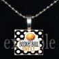 BASKETBALL GIRL Scrabble Necklace Pendant Charm or Key-chain