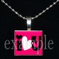 I LOVE U Sweetheart xOx Personalized Scrabble Tile Pendant Necklace Charm Key-chain