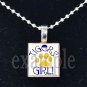 LULA J EDGE TIGERS GIRL School Team Mascot Pendant Necklace Charm or Keychain