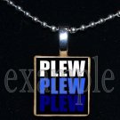 JAMES E PLEW PANTHERS Elementary School Team Mascot Pendant Necklace Charm or Keychain