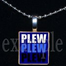 JAMES E PLEW PANTHERS Elementary School Team Mascot Pendant Necklace Charm or Keychain