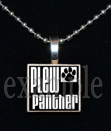 JAMES E PLEW PANTHERS Elementary School Team Mascot Pendant Necklace Charm or Keychain