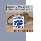 JAMES E PLEW Elementary School Team Mascot Keychain