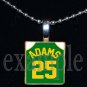 ADDIE R LEWIS FALCONS PERSONALIZED BASKETBALL JERSEY School Team Mascot Necklace or Keychain