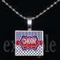 Cheer MOM Scrabble Necklace Pendant Charm or Key-chain