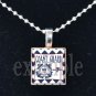 COAST GUARD WIFE »-(¯`v´¯)-» MILITARY Scrabble Tile Pendant Necklace Charm or Keychain