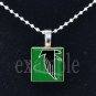 LEWIS FALCONS School Team Mascot Pendant Necklace Charm or Keychain