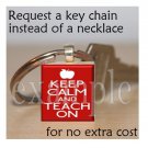 School Teacher Scrabble Key-chain ~ Great Gift!