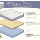 NEW Cal king 8'' Medium Firm Memory Foam Mattress! Responda Flex 5082