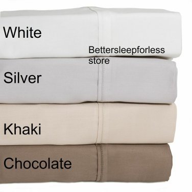 NEW Bamboo Sheet Set! Pick Size and Color! Free Shipping! Wicks away Moisture!