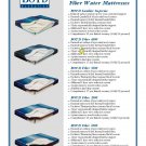 Boyd Waterbed Premium Fiber Mattress! NEW! Pick Bladder! *5 Choices!