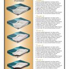 Boyd Nordic Premium Waterbed! Pick Size and Bladder Type! Incudes Drain/Fill Kit