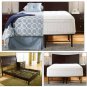 Steel Platform Bed! No Boxspring Needed! Rated @ 1200lbs! Storage! All Sizes!
