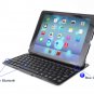 FlyStone® Folio Leathe Case Ultra-thin Backlit Bluetooth Keyboard for iPad Air / iPad 5 (Black)