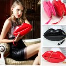 Women Ladies Sexy Red Lip Clutch Bags Chain 9 Color Options FREE SHIPPING WORLDWIDE