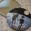 Round hand mirror (SpaceBros)