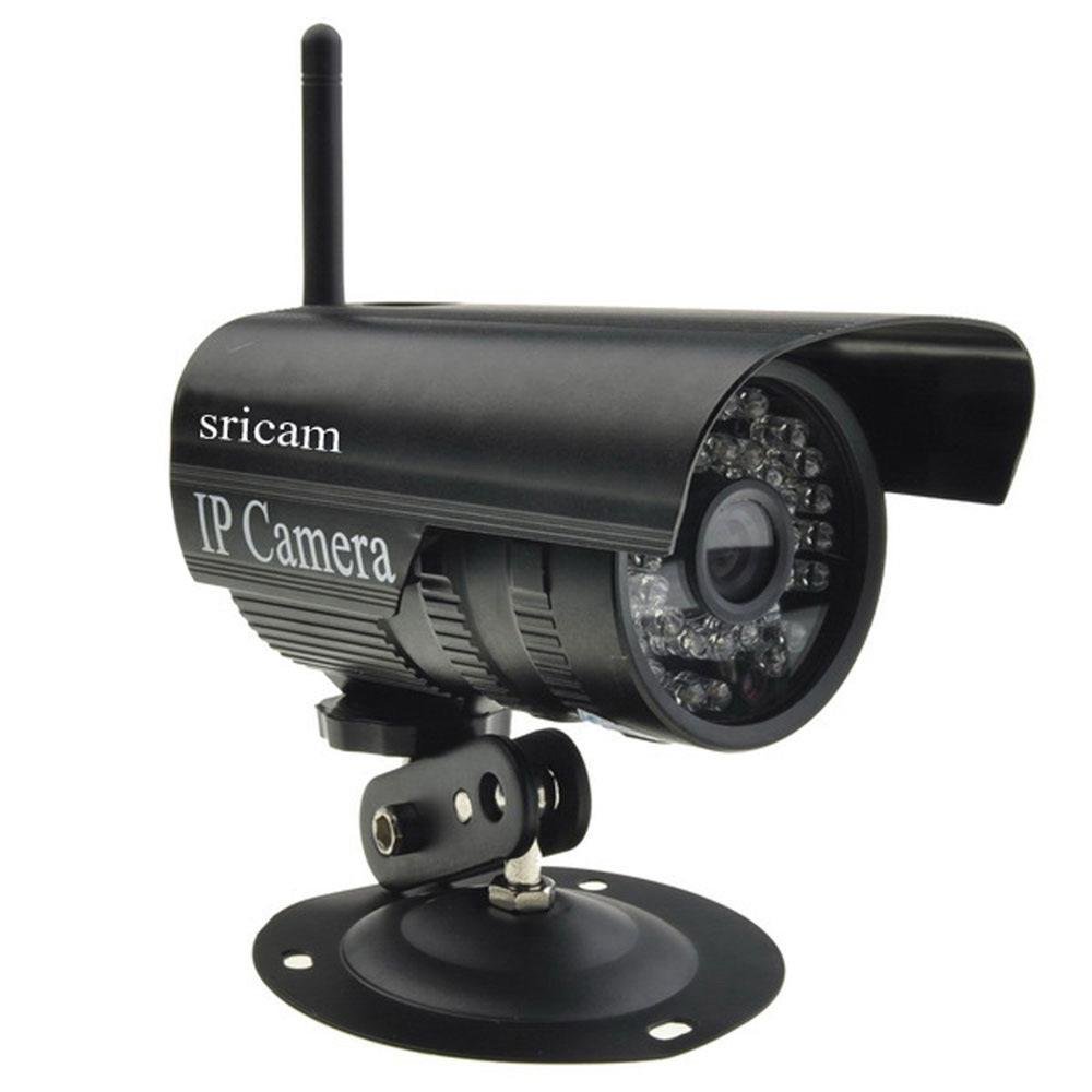 Wireless Sricam CMOS 0.3MP Outdoor Waterproof IP Camera with 3.6mm Lens US
