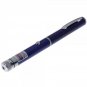 5mw Middle Open Starry Pattern Purple Light Naked Laser Pointer Blue Pen