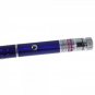 5mw Middle Open Starry Pattern Purple Light Naked Laser Pointer Blue Pen
