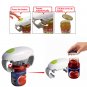 Automatic Electric Can Opener One Touch Jar Opener Kitchen Tool Random Color