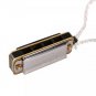 New Cute Swan Mini Harmonica 4 Hole 8 Tone Necklace Silver