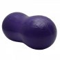 Peanut Shape Explosion-proof Fitness Exercise Yoga Ball Purple
