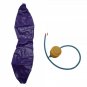 Peanut Shape Explosion-proof Fitness Exercise Yoga Ball Purple