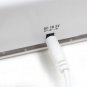Charging Dock Stand with 4 Battery for Wii Remote Controller White