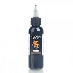DRAGONHAWK Professional 2oz Makeup Tattoo Ink Pigment Black