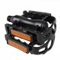 2 Pcs Aluminium Alloy Bicyle Pedals Footrest Black