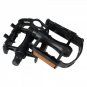 2 Pcs Aluminium Alloy Bicyle Pedals Footrest Black