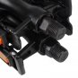 2 Pcs Aluminium Alloy Bicyle Pedals Footrest Black