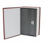 Dictionary Book Cash Money Jewelry Safe Storage Box Security Key Lock Red