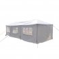 10' x 30' Outdoor Canopy Party Wedding Tent Heavy Duty Gazebo Pavilion White