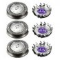 3pcs Electric Shaver Razor Replacement Heads for Philips Norelco HQ3 HQ56 HQ55