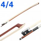New 4/4 Arbor Horsehair Violin Bow Black Handle