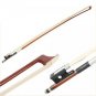 New 4/4 Arbor Horsehair Violin Bow Black Handle