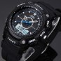 OHSEN Unisex Waterproof Digital LCD Alarm Military Sport Quartz Wrist Watch