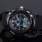 OHSEN Unisex Waterproof Digital LCD Alarm Military Sport Quartz Wrist Watch