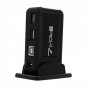 7-Port USB 2.0 Hub Powered High Speed + Free AC Adapter Black