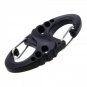 Multi-Functional Portable 8-Shaped Carabiner Clip Hook Black